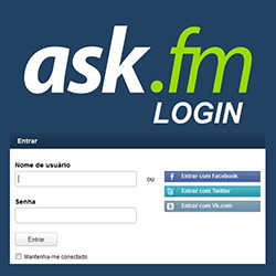 Ask.fm login