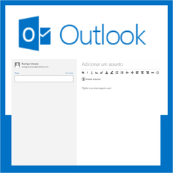 Fazer email Outlook