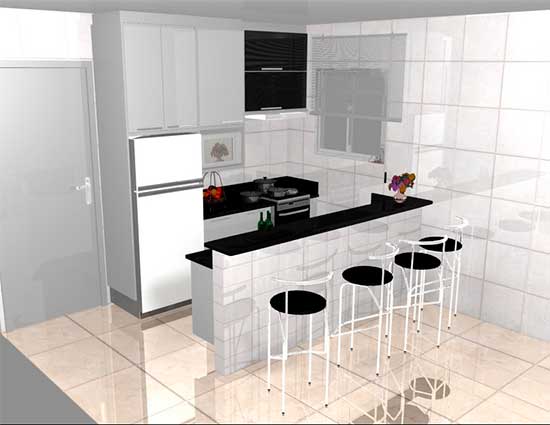 foto cozinha apartamento